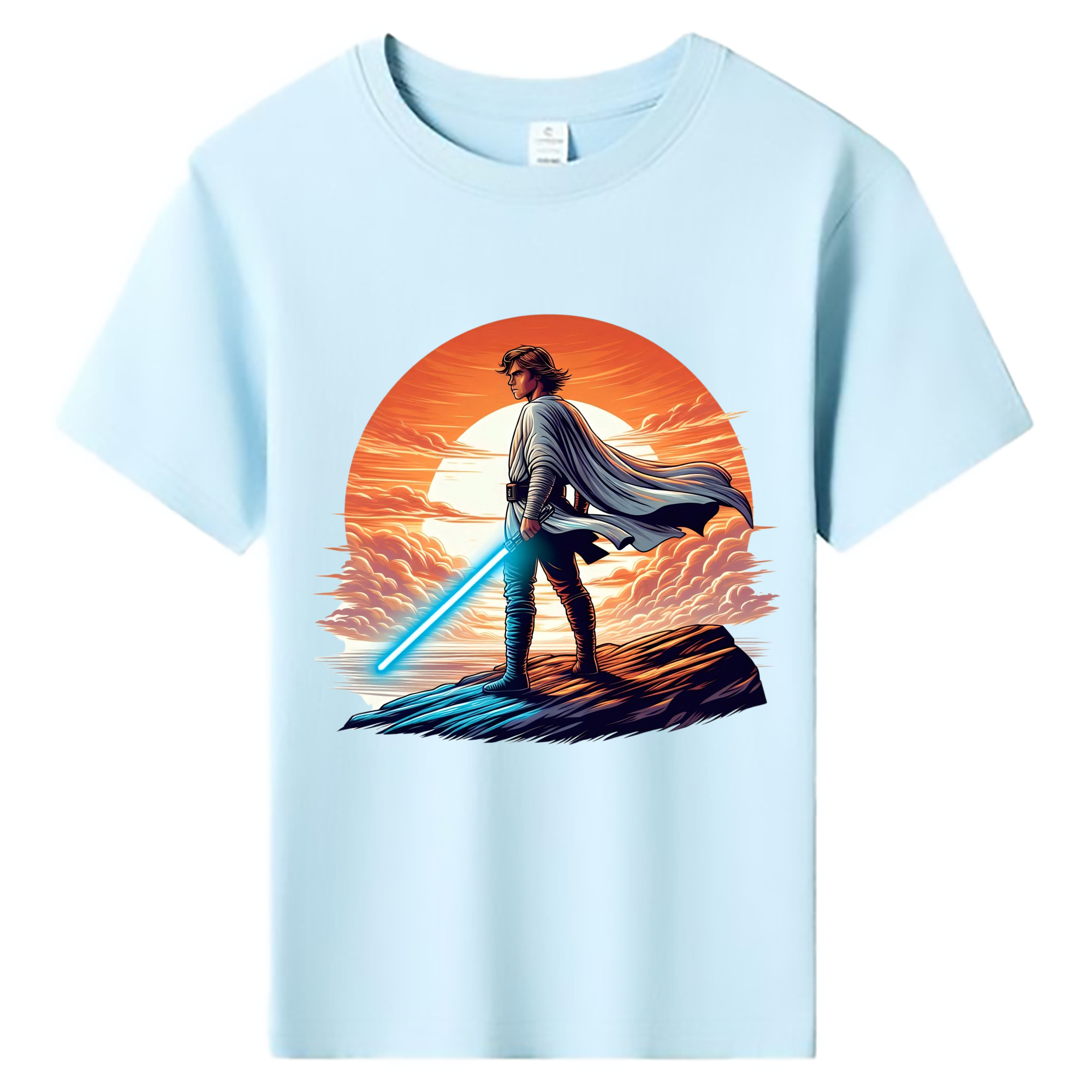 （画像用） スター・ウォーズ Star Wars 綿100％キッズTシャツ（フロントプリント）